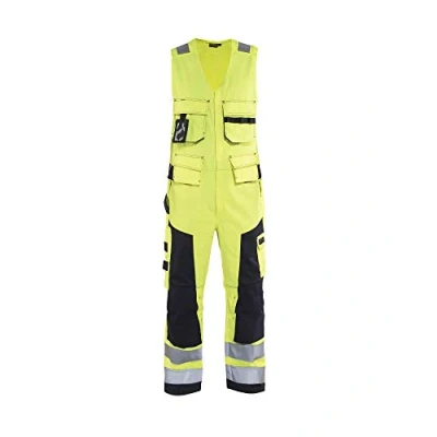 Afbeelding van Blaklader Multinorm amerikaanse overall 2678 1514 High Vis Geel/Marineblauw C54