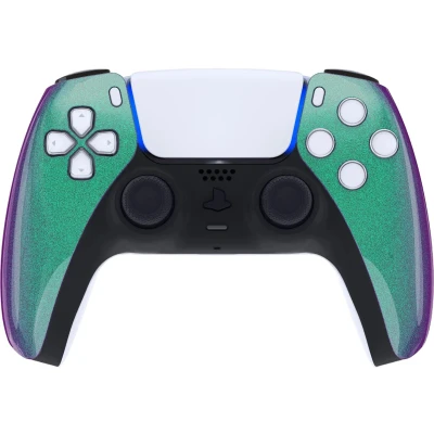 Afbeelding van Clever Gaming PS5 Draadloze Dualsense Controller Chameleon Green Custom