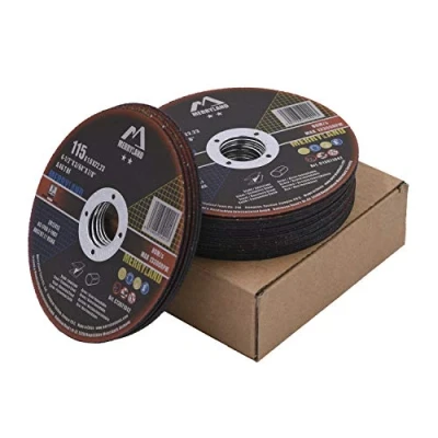 Afbeelding van Merryland Doorslijpschijf 115 Metaal Staal Roestvrij IJzer Doorslijpschijven Snijschijf voor Haakse Slijper, X 1,0 mm Dunne Flexschijf 25pcs, Craft Line C13071042 25