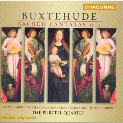 Afbeelding van Emma Kirkby, Michael Chance, Charles Daniels, Peter Harvey Buxtehude: Sacred Cantatas Vol 2 (CD)