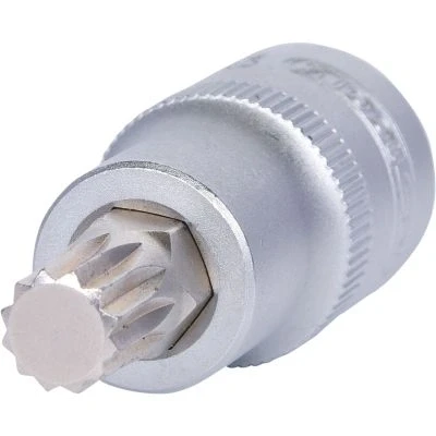 Afbeelding van KS Tools 911.1343 1/2&quot; Bit dopsleutel XZN, M10,55 mm