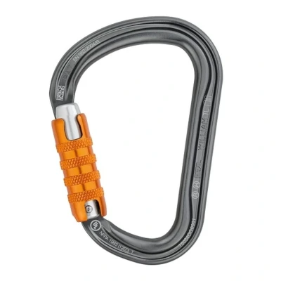 Afbeelding van Petzl William Triact Lock met automatische sluiting grijs