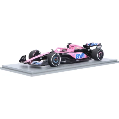 Afbeelding van Alpine A523 Spark Modelauto 1:18 2023 Esteban Ocon BWT F1 Team 18S883 Saudi Arabian Jeddah