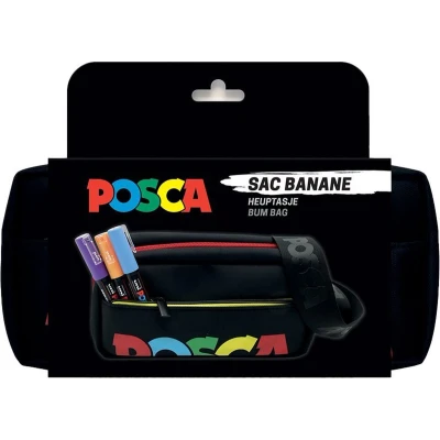 Afbeelding van Posca heuptas draagbare etui ritssluiting