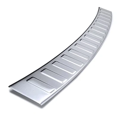 Afbeelding van tuning art BL968 Achterbumperprotector met afschuining voor Skoda Superb 3 FL Combi FL, Kleur:Zilver