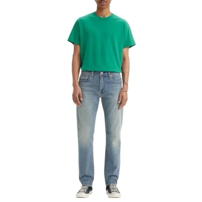 Afbeelding van Levi&#039;s 502 Taper Jeans Tapered Fit, Heren, Maat: 31x32, Ask me again