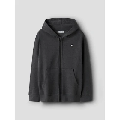 Afbeelding van NAME IT NKMVIMO LS SWEAT CARD BRU NOOS Jongens Vest Maat 116