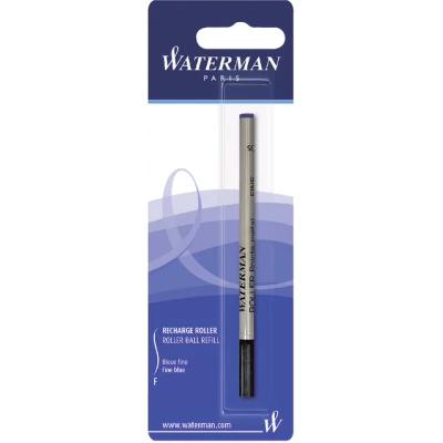 Afbeelding van Rollerpenvulling Waterman blauw fijn op blister