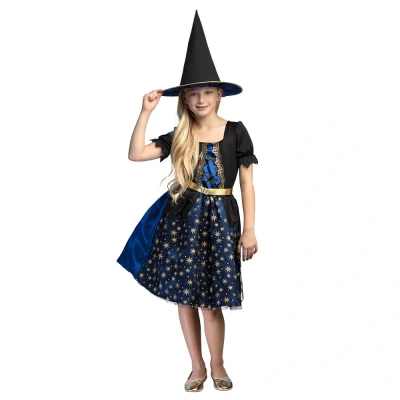 Afbeelding van Boland Kostuum Celestial witch (7 9 jr) Kinderen Heks Halloween verkleedkleding