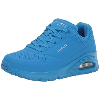 Afbeelding van Skechers Sport UNO Sneakers laag, Dames, Maat: 38.5, Blu Kunststof