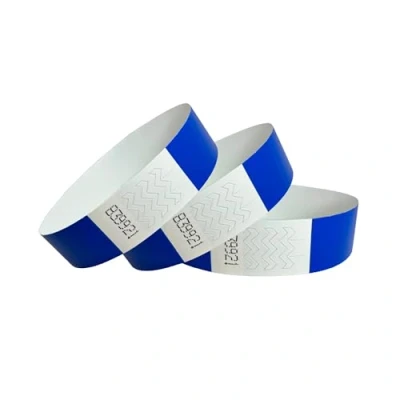 Afbeelding van CINTAPUNTO 1000 tyvek ingangsarmbanden, identificatiearmbanden, festivalarmbanden, neonarmbanden, voor evenementen, veiligheid, feesten, scheurvast, 16 kleuren (marineblauw)