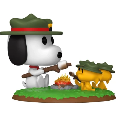 Afbeelding van Funko Pop! Deluxe: Peanuts Snoopy With WS (Camping) Klassieke pinda&#039;s Vinylfiguur om te verzamelen Cadeau idee Officiële Merchandise Speelgoed voor kinderen en volwassenen Cartoons