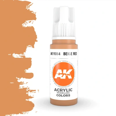 Afbeelding van Beige Red Acrylic Modelling Colors 17ml AK11064