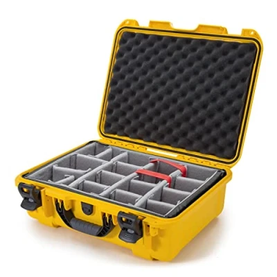 Afbeelding van Nanuk 930 waterdichte hardcase koffer met gevoerde scheidingswanden, geel