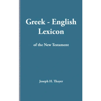 Afbeelding van Greek English Lexicon of the New Testament