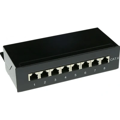 Afbeelding van ACT Modulair opbouwdoos shielded 8 voudig CAT6