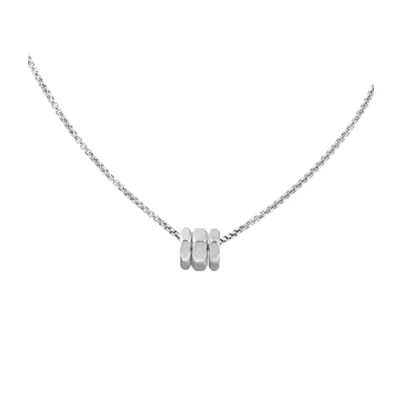 Afbeelding van Calvin Klein Heren LATCH Collectie Hanger Kettingen met ketting in Roestvrij staal, Eén maat, Geen edelsteen