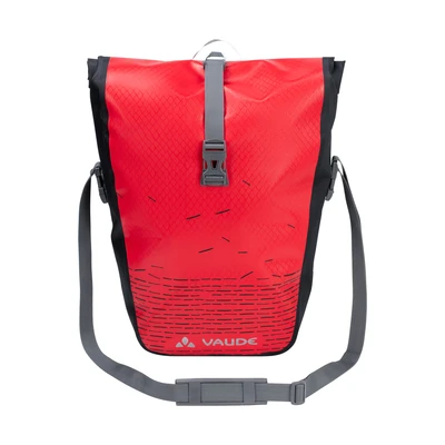 Afbeelding van Enkele fietstas Aqua Back Print Single 20L Red/Black