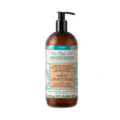 Afbeelding van Lunel biologische Volume shampoo voor dun en broos haar, 500ml