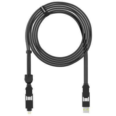 Afbeelding van inCharge XL 3 Meter Zwart