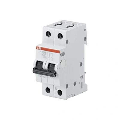 Afbeelding van Abb s201 installatieautomaat 1p n c karakteristiek 16a iec en 60898 1 6 ka iec60947 2 10 modulen breedte 35mm 2cds251103r0164