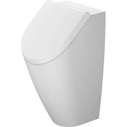 Afbeelding van Duravit me by starck urinoir kleur binnenkant wit hoogglans buitenkant zijdemat rimless uitvoering voor deksel incl montagemateriaal 2812309