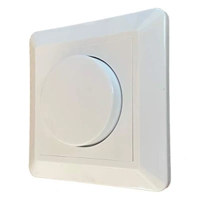 Afbeelding van greenandco® gc 200MCM digitale master dimmer voor LED en halogeen 1 200W, kan worden uitgebreid met maximaal 4 dimmerbedieningsmodules, boost functie, wit