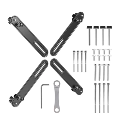Afbeelding van Maclean MC 990 VESA Adapter voor schermen zonder gaten in standaard 17&quot; 32&quot;, 10kg max Zwart