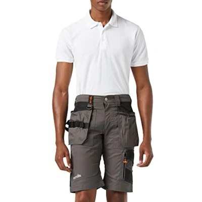Afbeelding van Scruffs Werkshort Trade Donkergrijs Maat UK 40 / EU 56