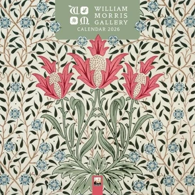 Afbeelding van William Morris Gallery 2026 Original Flame Tree Publishing Kalender [Kalender]