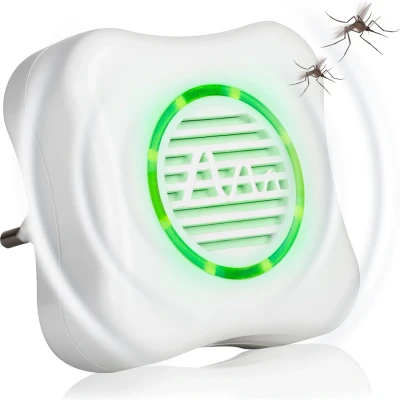 Afbeelding van Gardigo mosquito repellent LED Insectenverschrikker Ultrasoon (b x h d) 65 68 mm Wit 1 stuk(s)