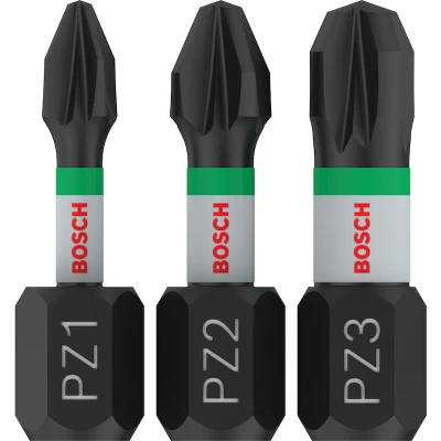 Afbeelding van Bosch Accessoires Schroefbitpack Impact Control PZ1/2/3 25mm 3 stuks 2608522471