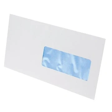 Afbeelding van Gallery Enveloppen Ft 114 X 229 Mm, Venster Rechts, Stripsluiting, Doos Van 500 Stuks