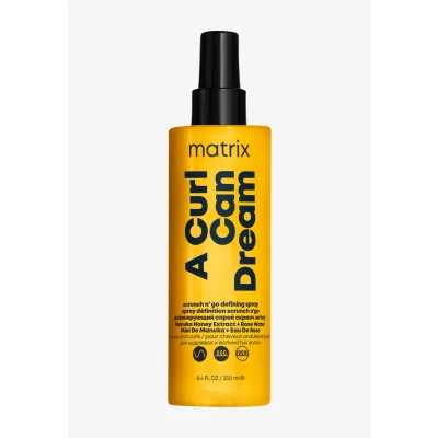 Afbeelding van Matrix A Curl Can Dream Scrunch N&#039; Go Defining Spray voor golvend en krullend haar 250 ml