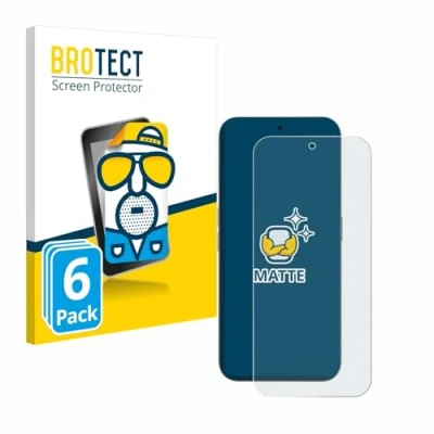 Afbeelding van BROTECT Screenprotector voor Nothing Phone (2a) Plus Folie Beschermfolie matte (6 Stuks)