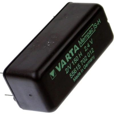 Afbeelding van Varta Mempac 2/V150H Oplaadbare knoopcel Mempec NiMH 150 mAh 2.4 V 1 stuk(s)