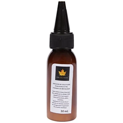 Afbeelding van Vloeibare lijm Emulsie, 30ml, voor Goud, Zilver, Metallic Leaf