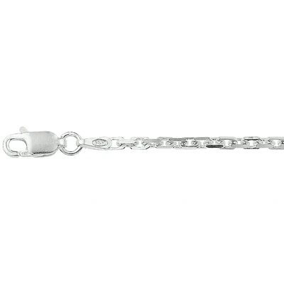Afbeelding van Zilveren Ketting Anker Geslepen 2,1 mm x 45 cm lang