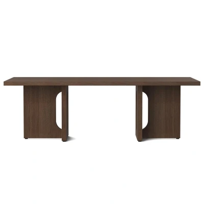 Afbeelding van Audo Copenhagen Androgyne salontafel 120x45 donker eiken