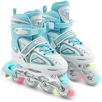 Afbeelding van Apollo Verstelbare inline skates Super Blades LED