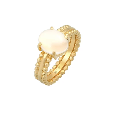 Afbeelding van ELLI PREMIUM Ring goud / rosa