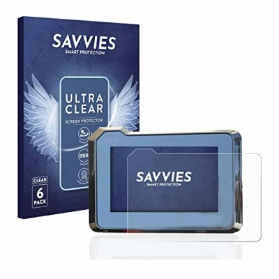Afbeelding van Savvies Screenprotector voor KTM 1290 Super Duke R 2020/2022 TFT Display 5&quot; Folie Beschermfolie transparant (6 Stuks)