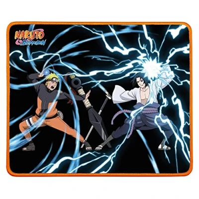 Afbeelding van Konix Muismat Naruto en Sasuke antislip siliconenoppervlak 40 x 30 cm