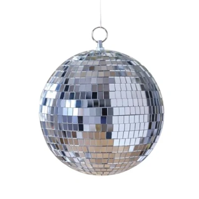 Afbeelding van Ginger Ray Zilveren Disco Ball Hangende Decoratie voor Verjaardagen of Oudejaarsavond Feesten 20cm