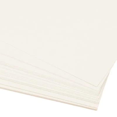 Afbeelding van Craftelier Verpakking met 25 dubbelzijdige dozen, ideaal materiaal voor kaarten, scrapbooking en knutselwerk, gewicht 250 g/m², afmetingen 30,5 x cm, ivoorkleurig