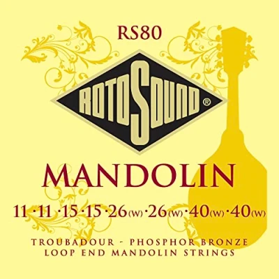 Afbeelding van Rotosound RS80 snarenset voor mandoline