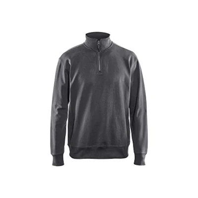 Afbeelding van Blaklader Sweatshirt met halve rits 3369 1158 Donkergrijs XXL