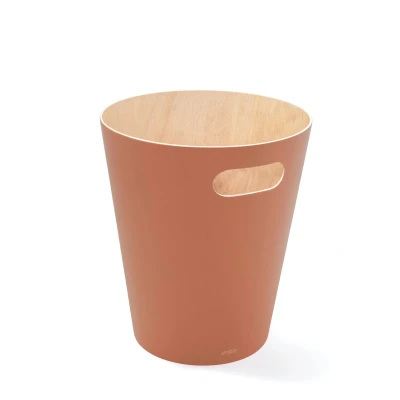Afbeelding van Umbra Papierbak Woodrow 7,5 Liter Bruin Sierra Ø23x28cm