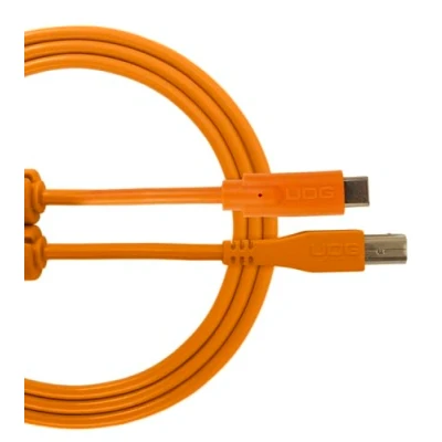Afbeelding van UDG Ultimate Audio Cable USB 2.0 C B Orange Straight 1.5m