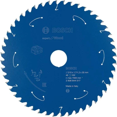 Afbeelding van Bosch Accessories 2608644517 Cirkelzaagblad 210 x 30 mm Aantal tanden: 48 1 stuk(s)